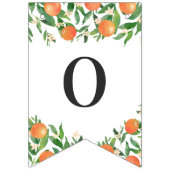 薩摩木炭メインスクイズシトラスブライダルシャワー バンティングフラッグ (第3の旗)