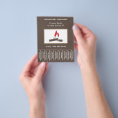 薪の供給ストリップフライヤーの涙 チラシ (手)