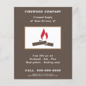 薪の供給フライヤー チラシ (正面)