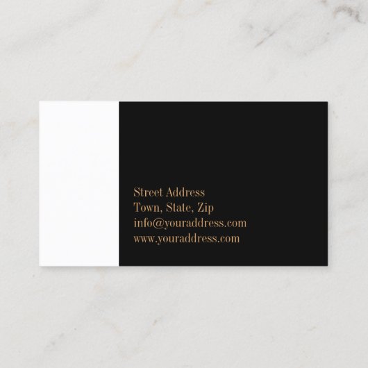 薪の供給木会社の名刺 名刺 (裏面)