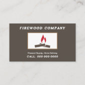 薪の供給 名刺 (正面)