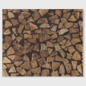 薪の山 ラッピングペーパー (フラット)