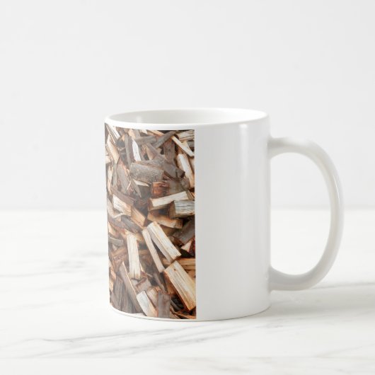 薪を刻む コーヒーマグカップ (右)
