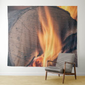 薪を燃やす タペストリー (インサイチュ(横))