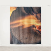 薪を燃やす タペストリー (正面)