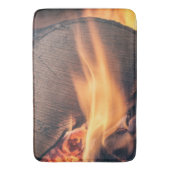 薪を燃やす バスマット (正面縦)