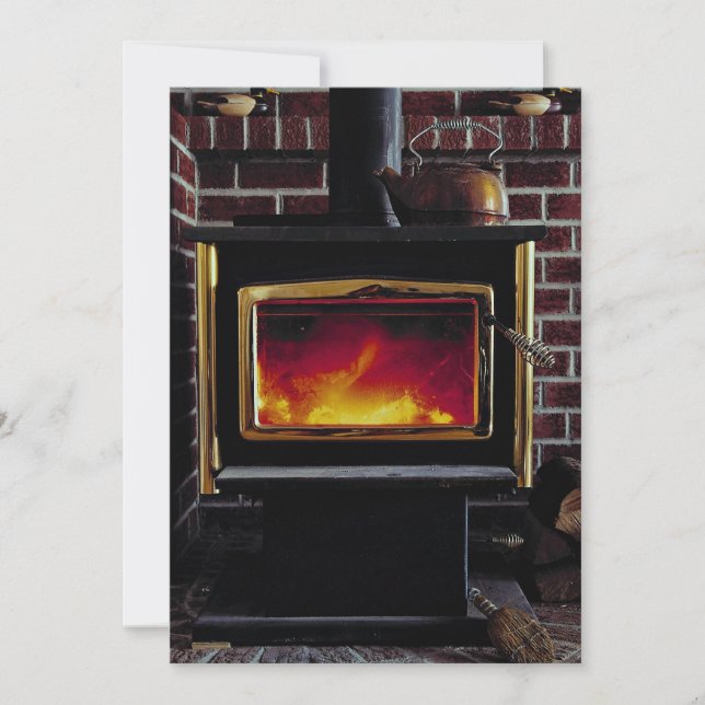 薪ストーブ (正面)