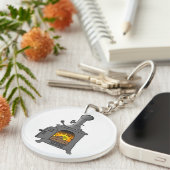 薪バーナ用コンロ キーホルダー (正面右)