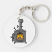 薪バーナ用コンロ キーホルダー (裏面)