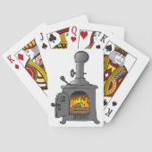 薪バーナ用コンロ トランプ (裏面)