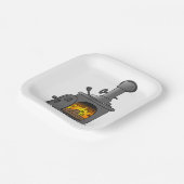 薪バーナ用コンロ ペーパープレート (傾斜あり)