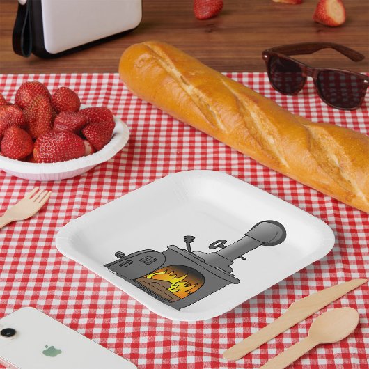 薪バーナ用コンロ ペーパープレート