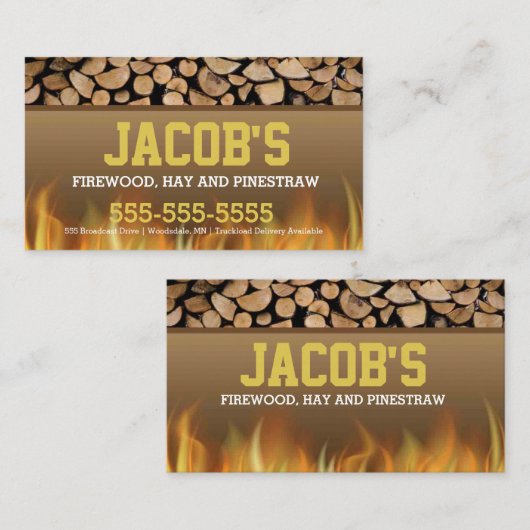 薪名刺 名刺 (正面/裏面)