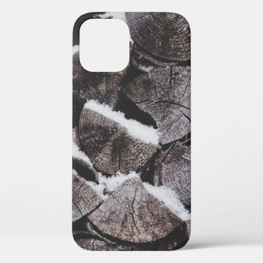 薪積みの写真を閉じる Case-Mate iPhoneケース (裏面)