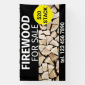 薪販売 プロの小さなビジネス 横断幕 (縦)