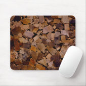 薪 |田舎小屋 |木目 |ツリー マウスパッド (マウス)