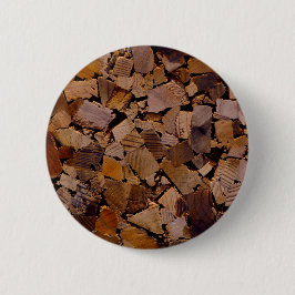 薪 |田舎小屋 |木目 |ツリー 缶バッジ