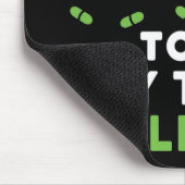 薬おもしろい薬師による手形の支払 マウスパッド (コーナー)