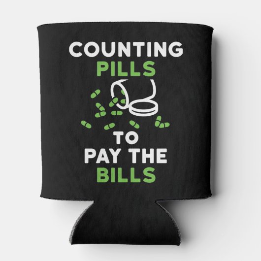 薬おもしろい薬師による手形の支払 缶クーラー (裏面)