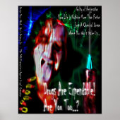 薬なし(デザイン2) ポスター (正面)