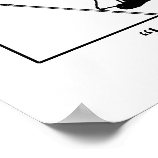 薬の匂い嗅ぎ ポスター (角)