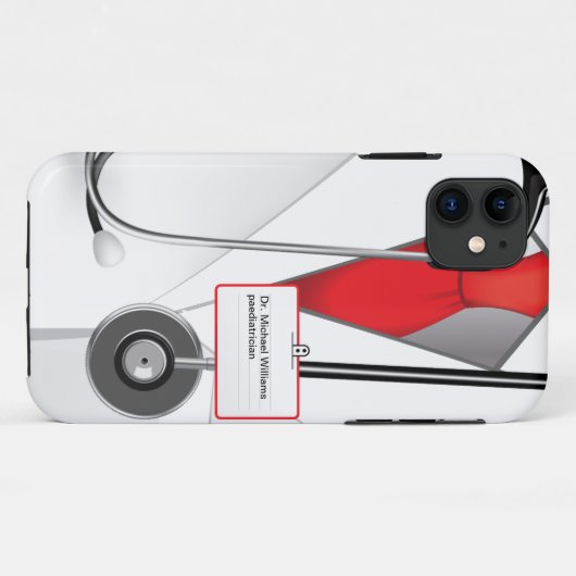 薬の医者 Case-Mate iPhoneケース (裏面(横))