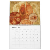 薬の芸術 カレンダー (2月 2026)