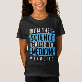 薬の裏側にいる科学者 #LABLIFE Tシャツ