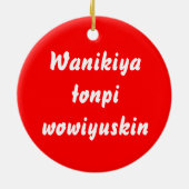 薬の車輪のオーナメント セラミックオーナメント (裏面)