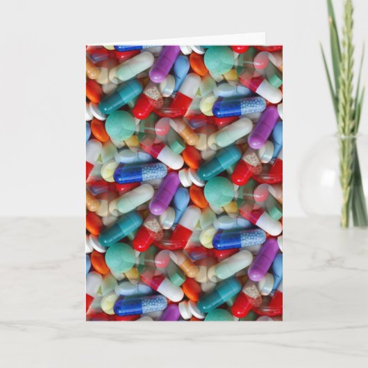 薬の錠剤 カード (正面)