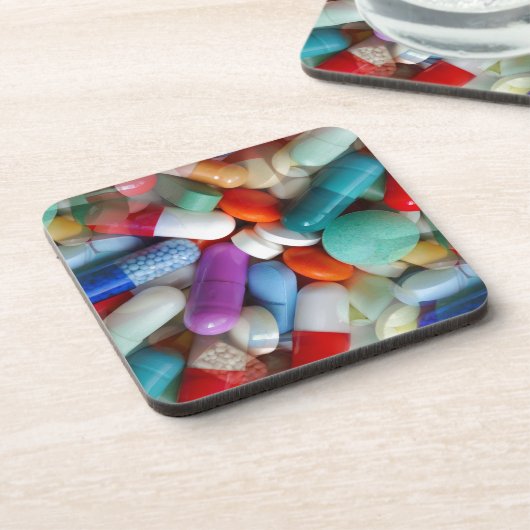 薬の錠剤 コースター (左側)
