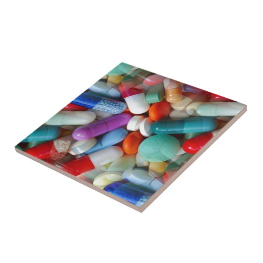 薬の錠剤 タイル (側面)