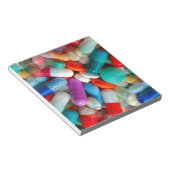 薬の錠剤 ノートパッド (アングル)