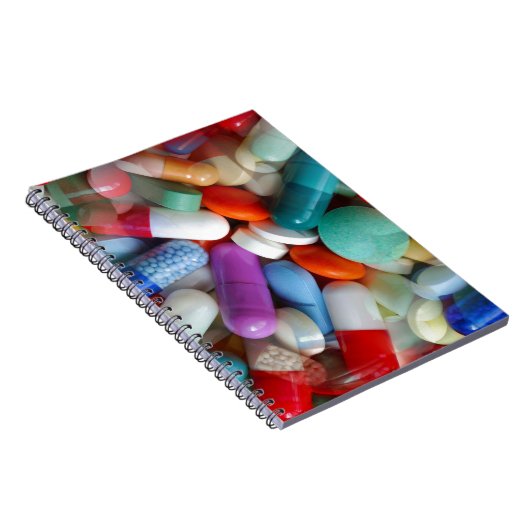 薬の錠剤 ノートブック (右側)