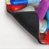 薬の錠剤 マウスパッド (コーナー)