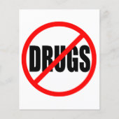 「薬は飲まない」 チラシ (正面)