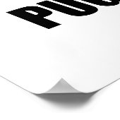 薬を使わない ポスター (角)