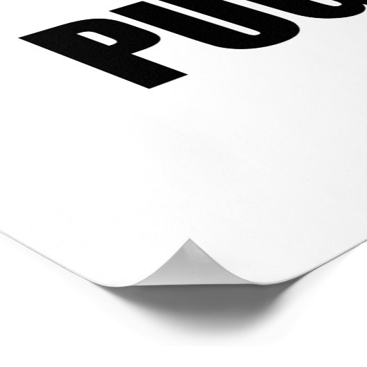 薬を使わない ポスター (角)