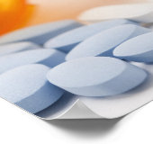 薬を使用した医学のボトルのスタジオショット ポスター (角)