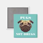 薬を吸わない マグネット (正面/裏面)