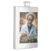 薬を混ぜた研究室の科学者 フラスク (右)