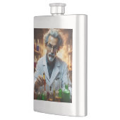 薬を混ぜた研究室の科学者 フラスク (左)