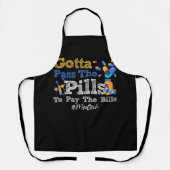 薬を渡してMed Tech Mediの請求書を支払う エプロン (正面)