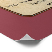 薬を飲みなさい ポスター (角)