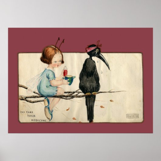 薬を飲みなさい ポスター (正面)