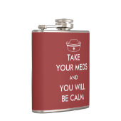 薬を飲むと落ち着く フラスク (右)