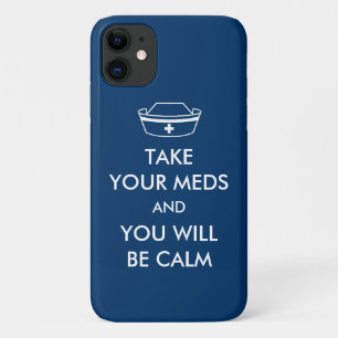 薬を飲むと落ち着く iPhone 11 ケース