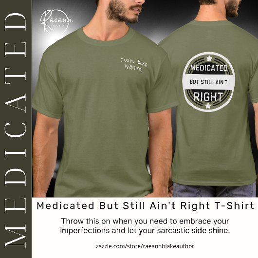 薬を飲んでもまだ調子が悪い Tシャツ