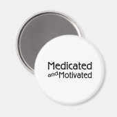 薬を飲んで意欲を起こ マグネット (正面/裏面)