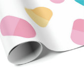 薬カラフル薬ナースドクターが元気になる ラッピングペーパー (ロールコーナー)